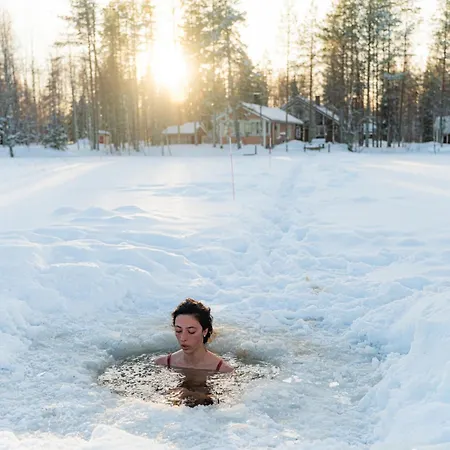 Chalet Au Coeur De La Taiga Finlandaise