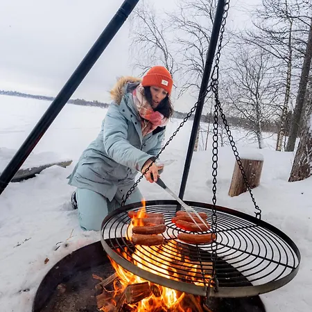 Au Coeur De La Taiga Finlandaise Chalet *
